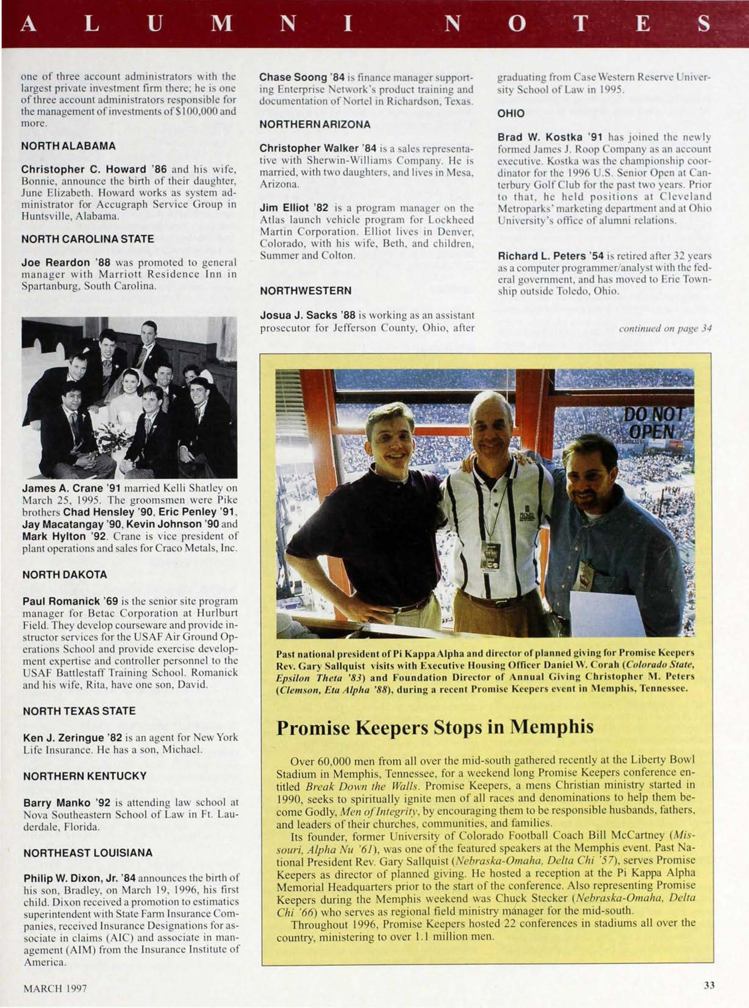 Promise Keepers Stops in Memphis